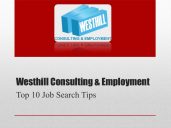 Westhill Consulting and Employment