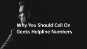 Geeks Helpline Number