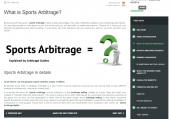 Sports Arbitrage Investor