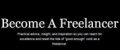 Become A Freelancer