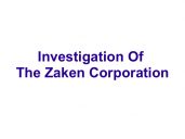 The Zaken Corporation