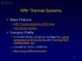 KRh Thermal Systems