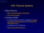 KRh Thermal Systems