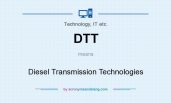 DTT diesel transmission technology