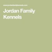 Jordan Family Kennels