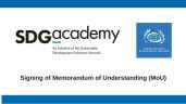 SDG Academy