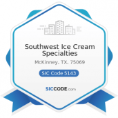 Southwest Ice Cream Specialties