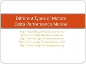 Delta Performance Marine