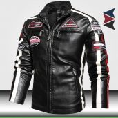 Trendy Leather Jacket