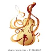Gold Violin