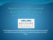 Registry Select International