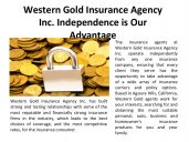 Western Gold Insurance